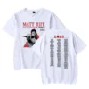 Matt Rife T shirts ProbleMATTic Tour Merch Tee Women Man Fashion Casual Streetwear Short Sleeve Top 1 - Matt Rife Store